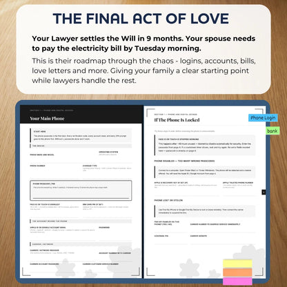 End Of Life Planner & Journal (USA Edition)
