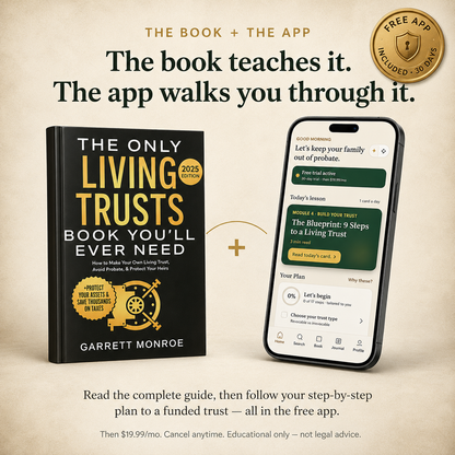 The Only Living Trust Book You'll Ever Need (Copy)