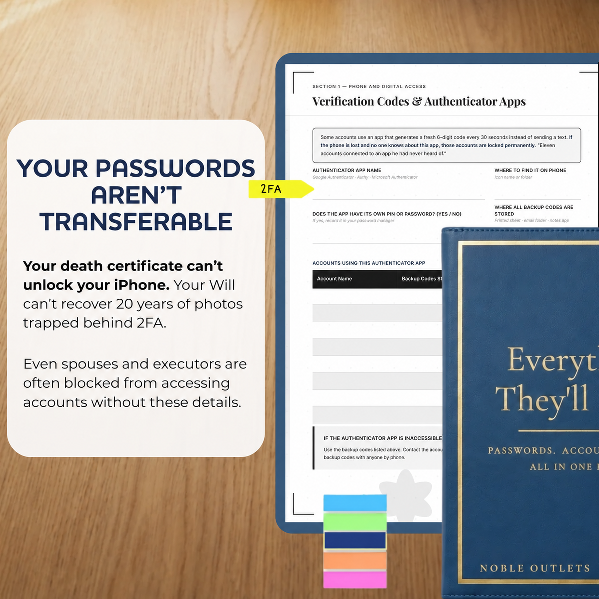 End Of Life Planner & Journal (USA Edition)